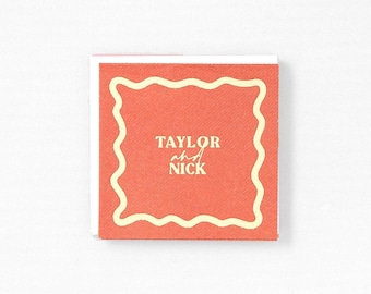 Personalized Linen Napkins - Wedding & Rehearsal Dinner Party