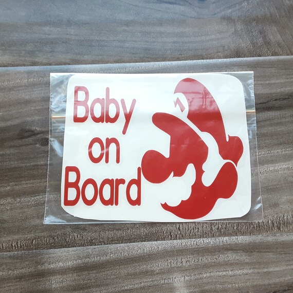 BOGO Popular Baby on Board Vinyl Car Graphics Window Vehicle Sticker Decal