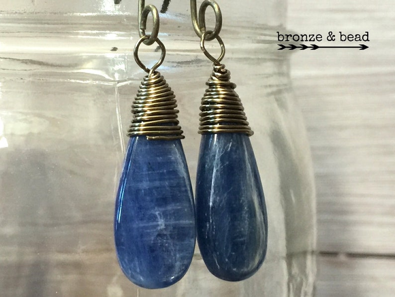 Wire Wrapped Earrings Beaded Earrings