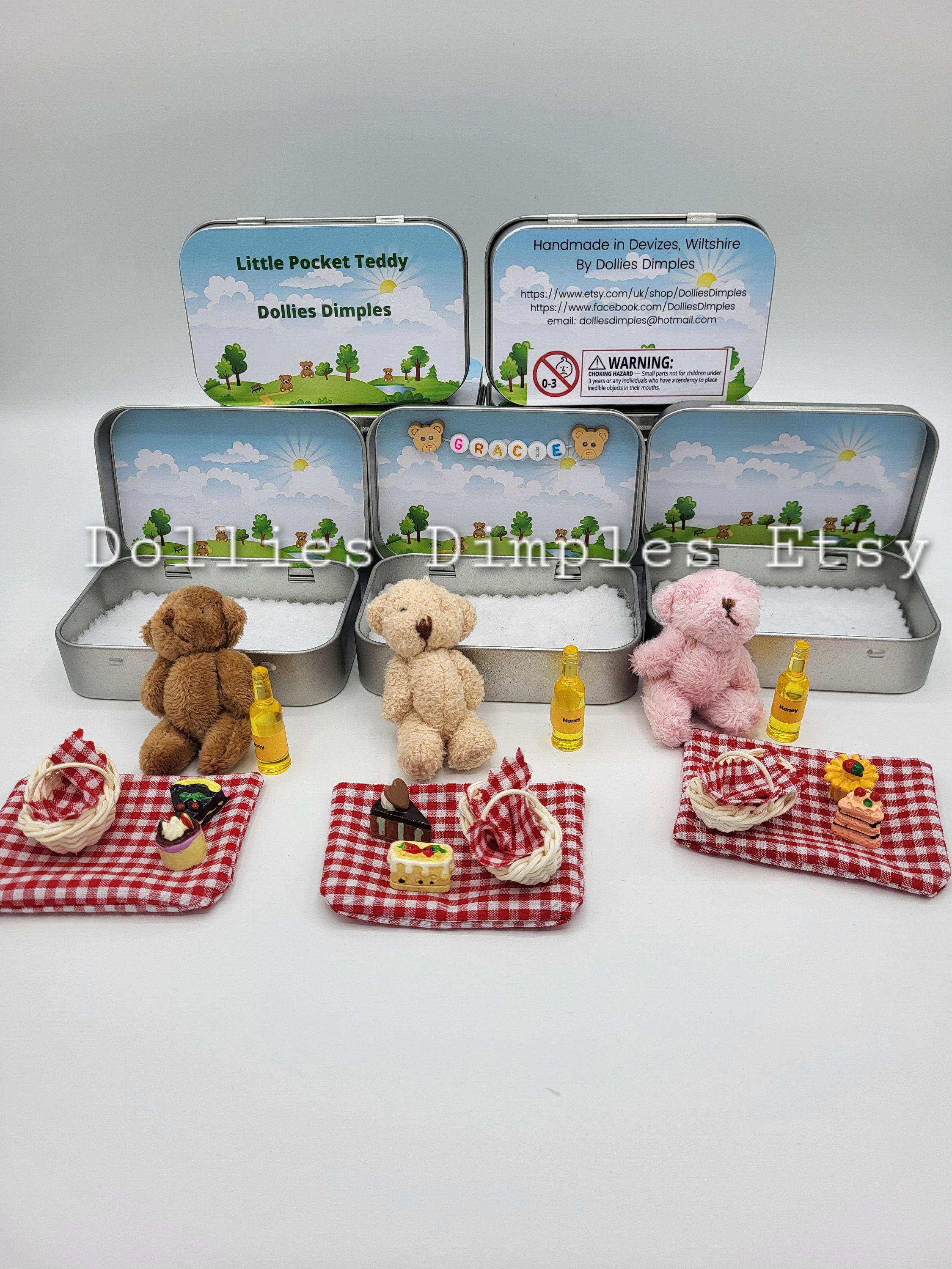 Teddy bear 2024 with pocket