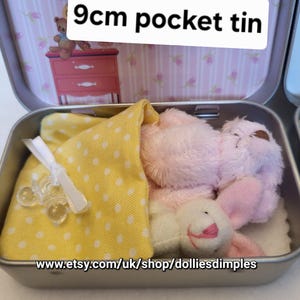 Teddy Bear Dummy Fairy Pocket Tin: Anxiety Support Gift Bild 13