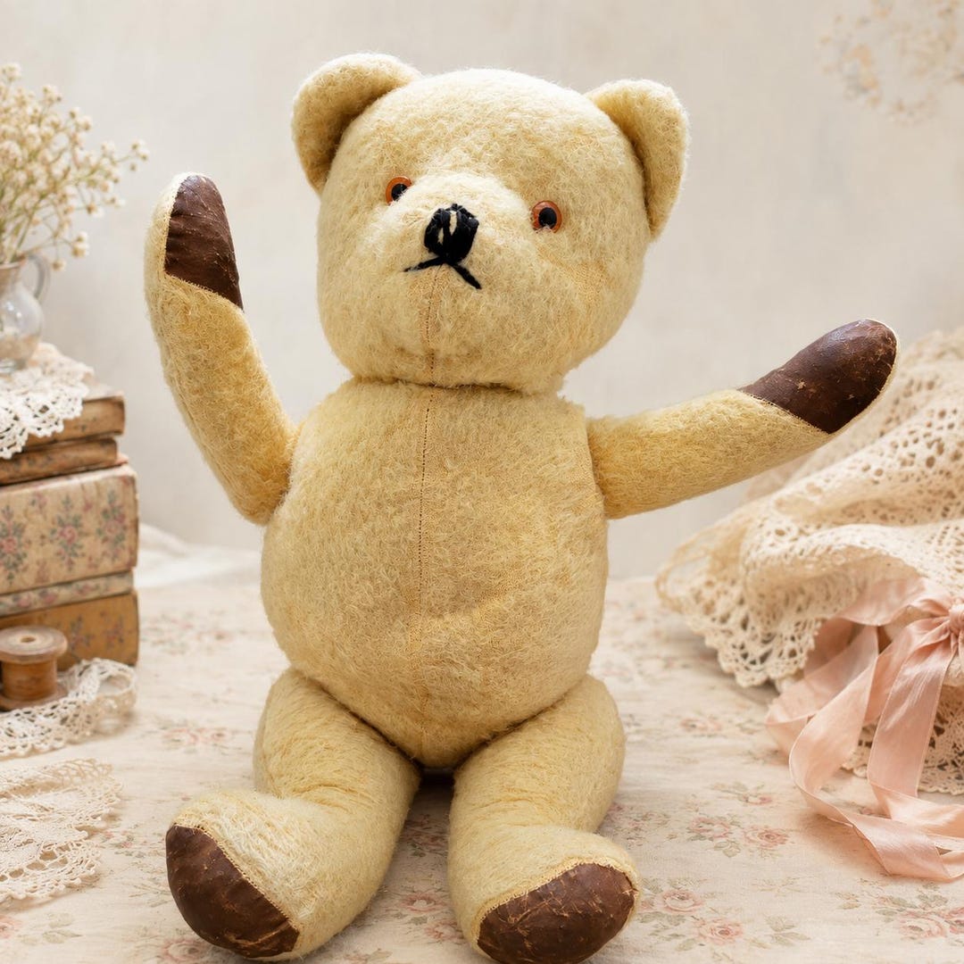 Antique Chad Valley Teddy | Fully Jointed Collectors' Piece With