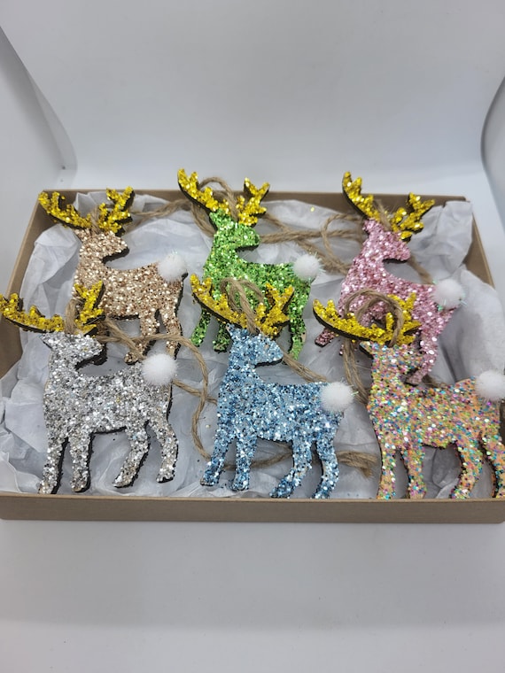 Sparkly Reindeer Ornament Sparkly Reindeer Ornament