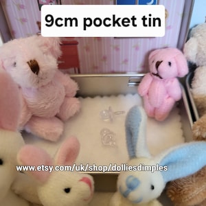 Teddy Bear Dummy Fairy Pocket Tin: Anxiety Support Gift Bild 8