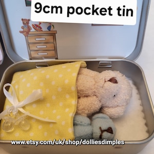 Teddy Bear Dummy Fairy Pocket Tin: Anxiety Support Gift Bild 9