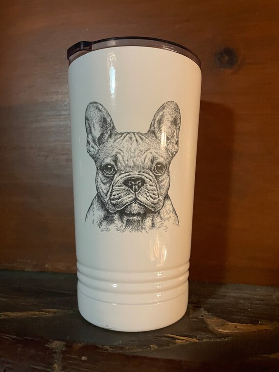 French Bulldog Illustration Polar Camel Travel Mug Tumbler Etsy