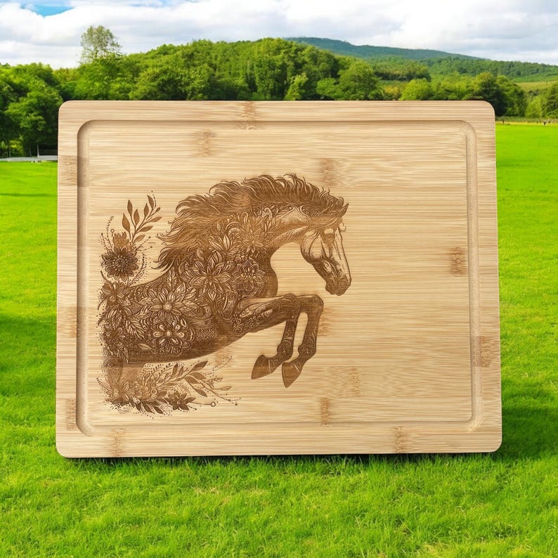 The Krafty Equestrian Cutting Board