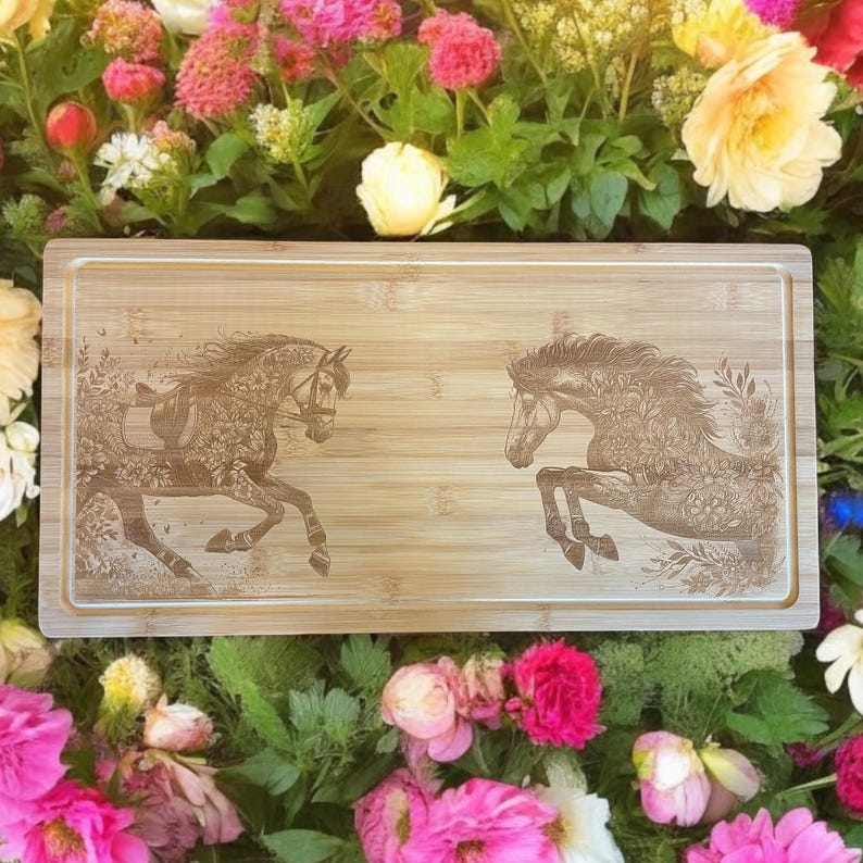 The Krafty Equestrian Cutting Board - Thumbnail 4