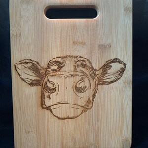 Funny Cow nose Cutting Board!