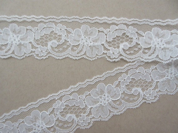 Ivory Lace 20% DISCOUNT Trim Ribbon 2 inch wide DIY | Etsy