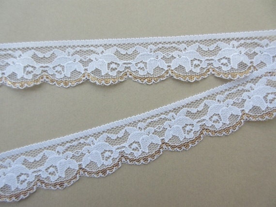 Glitter lace sale ribbon