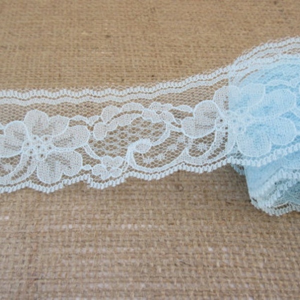 Light Blue Lace Etsy