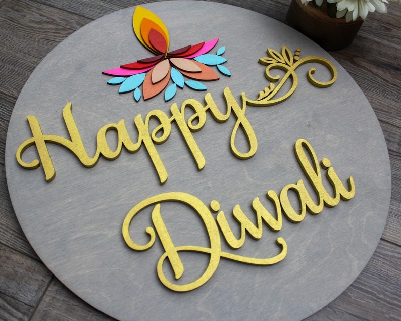 Diwali Decoration Indian Home Decor Diwali Signs Diwali Etsy