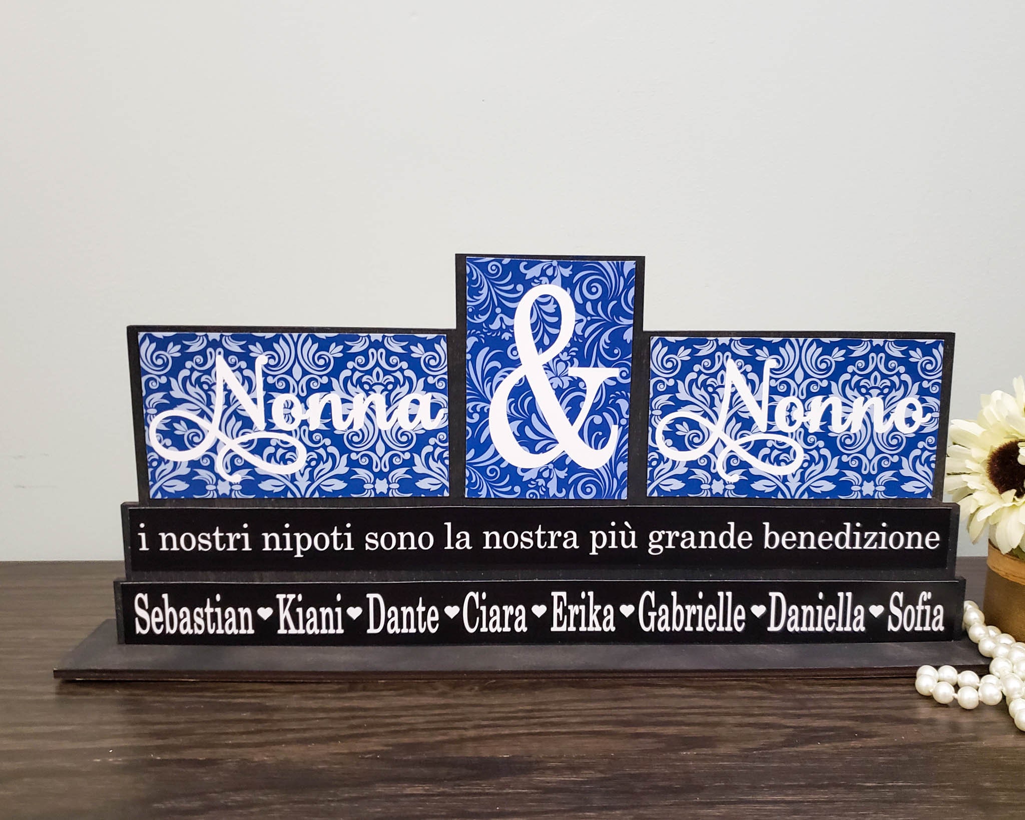 Nonna and Nonno Christmas Gift Italian Grandparents Etsy
