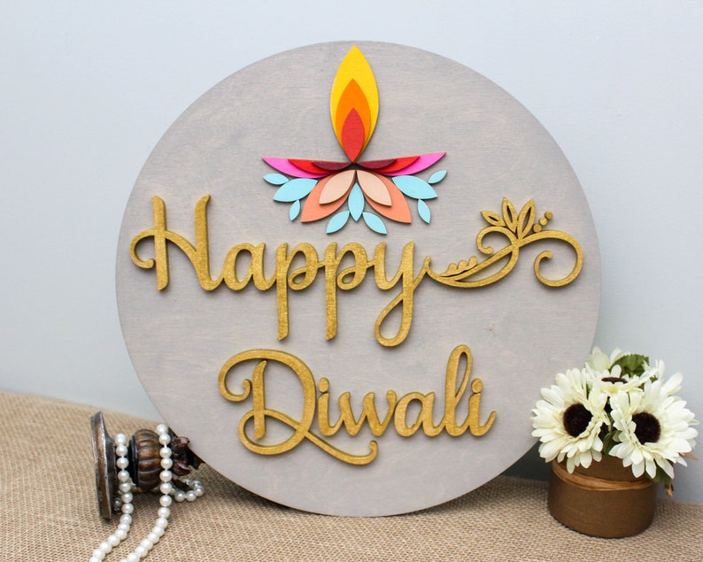 Diwali Decoration Indian Home Decor Diwali Signs Diwali Etsy