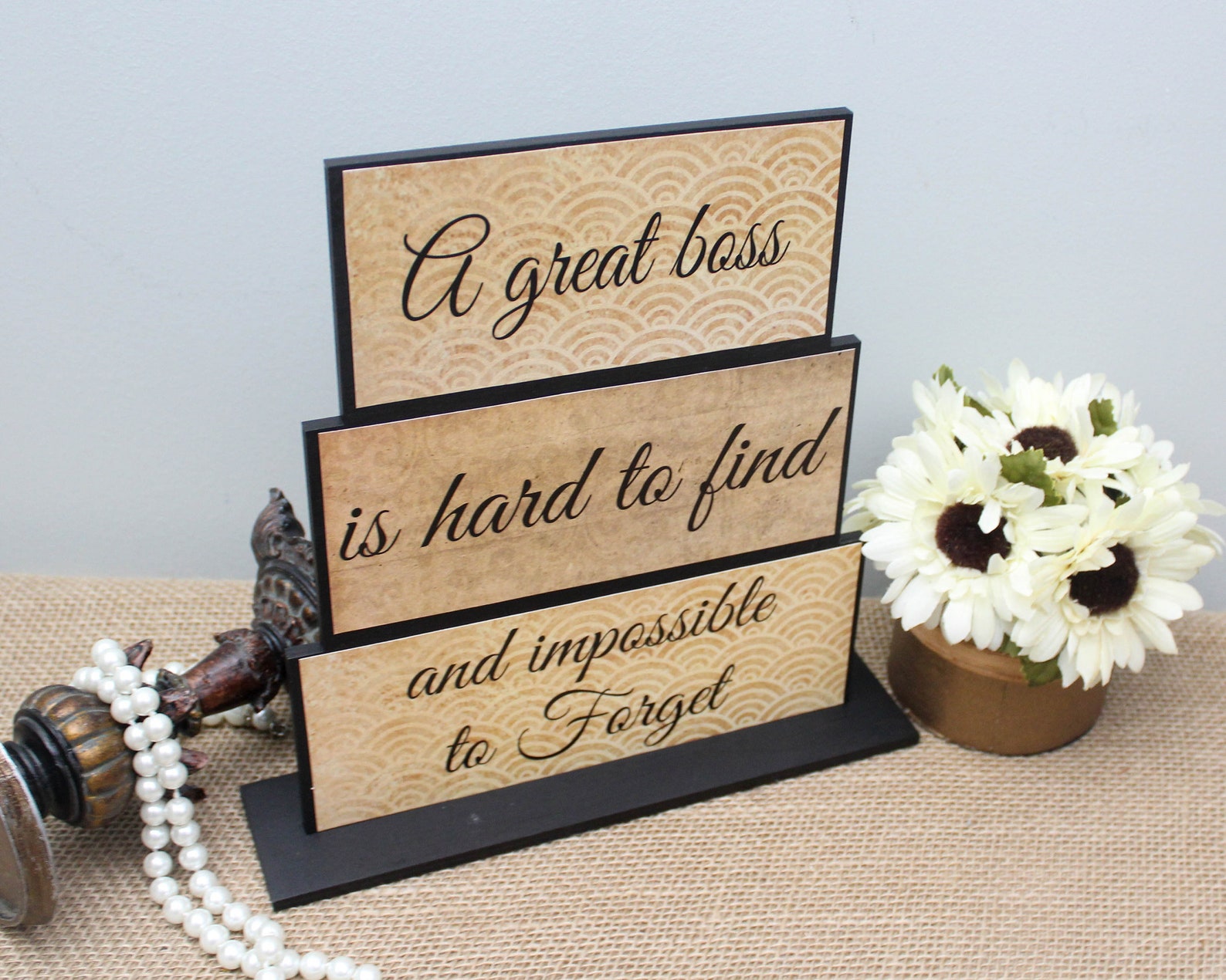 Gift for Boss Boss Leaving Gift A Great Boss is Hard to Find Etsy