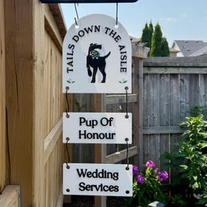 Personalized Laneway Market Sign, Custom Acrylic Hanging Sign for Events & Markets, Double Sided Vendor Tent Sign with Logo
