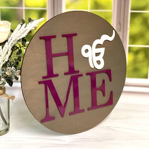Sikh Housewarming Geschenk, Realtor Abschluss Geschenk, Sikh Home Decor, Ik Onkar Dekor, Desi Home Eingangsbereich Dekor, Sikh Hochzeitsgeschenk, Punjabi Geschenk