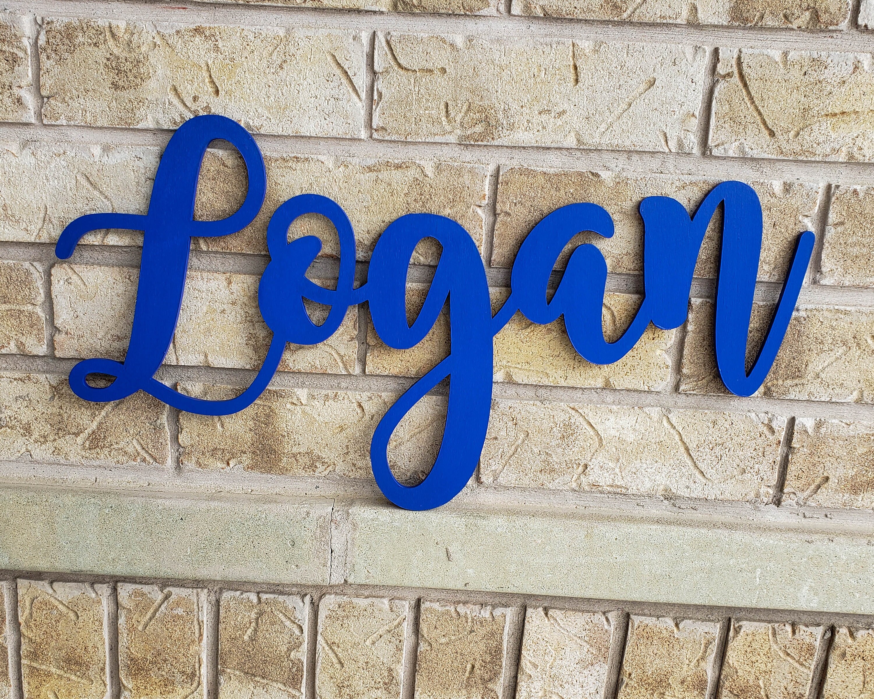 Baby Name Sign Cutout Personalized Name Sign Nursery Wall Etsy Canada