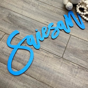 Custom Wooden Name Sign: Nursery Decor, Baby Room Letters