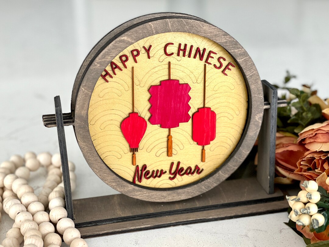 Chinese Lunar New Year 2023 Decoration Tabletop Etsy Canada