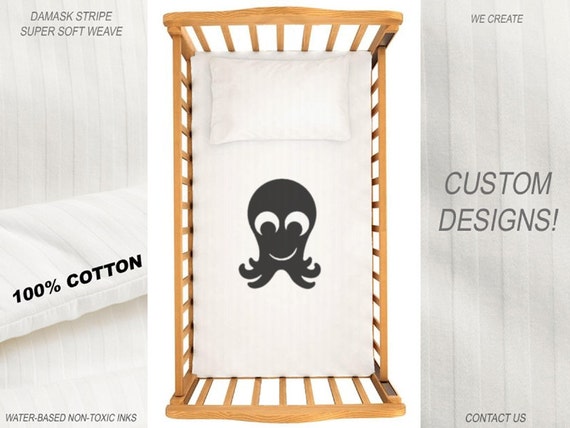 Octopus Duvet Cover Baby Crib Bedding Nursery Comforter Cotton