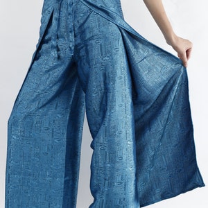 Light Blue Womens Palazzo Pants Wide Legged Pant Wrap Pants/Harem Pants/Yoga pants/Hippie pants/Boho Pants/Hareem Gypsy pants/Trousers