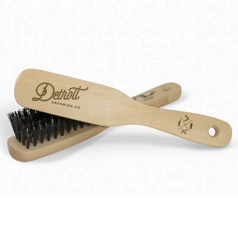 Soft Boar Bristle Long Handled Brush Etsy