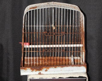 Rusty Metal Birdcage
