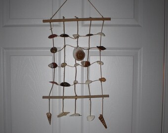 Sea Shell Wind Chime, Wall Hanging