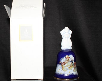 Avon Christmas Porcelain Bell 1992