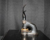 Cast Iron Seal Embosser, Notary Stamp