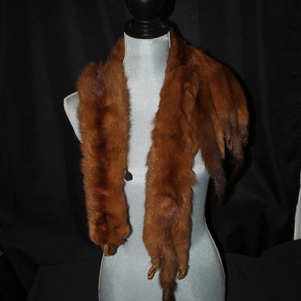 Mink Stole Etsy