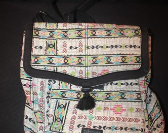 Sakroots Backpack, Tribal Design, Convertible