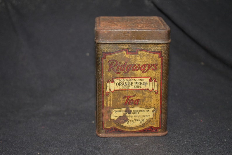 Ridgeways Orange Pekoe Tea Tin