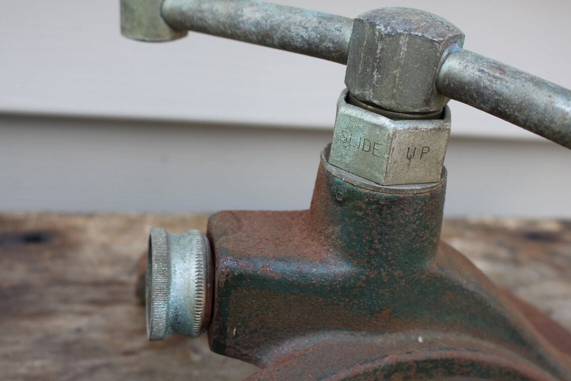 Craftsman Cast Iron Lawn Sprinkler Etsy