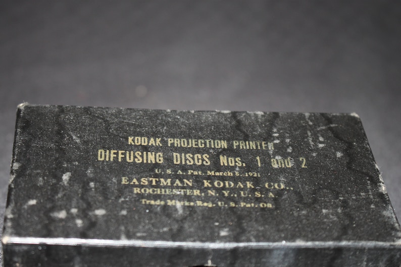 FREE SHIPPING Vintage Kodak Diffusing Discs