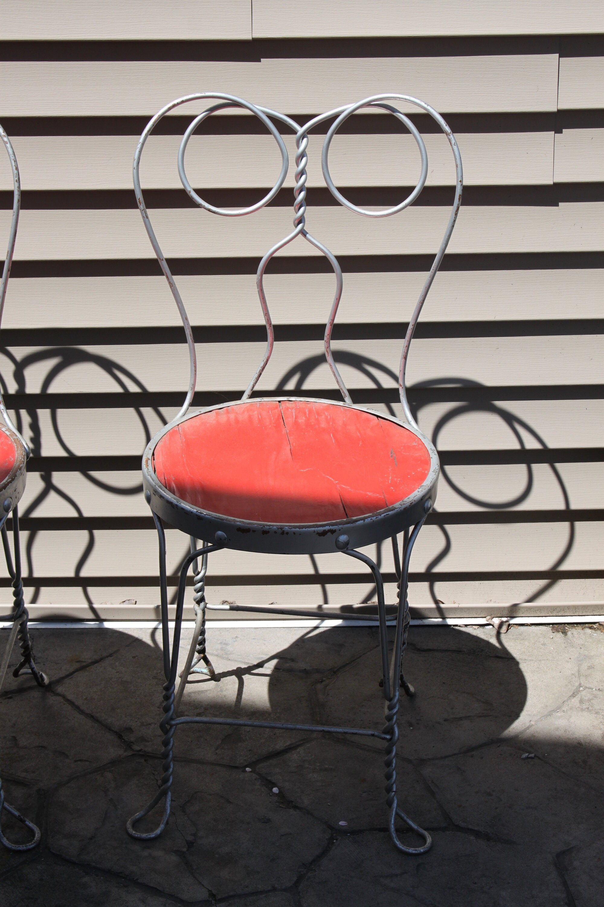 A Pair of ICe Cream Parlor Chairs Etsy