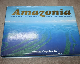Amazonia by Afonso Capelas Jr., Coffee Table Book, Hardcover