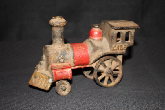 cast iron toy train