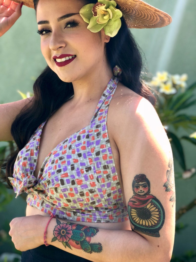 1940s Inspired Halter Top