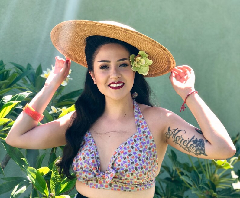1940s Inspired Halter Top