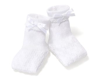Paty Baby Booties with trim color choice