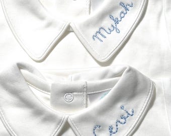 Bodysuit/Shirt Square Collar Pima Cotton Long Sleeve