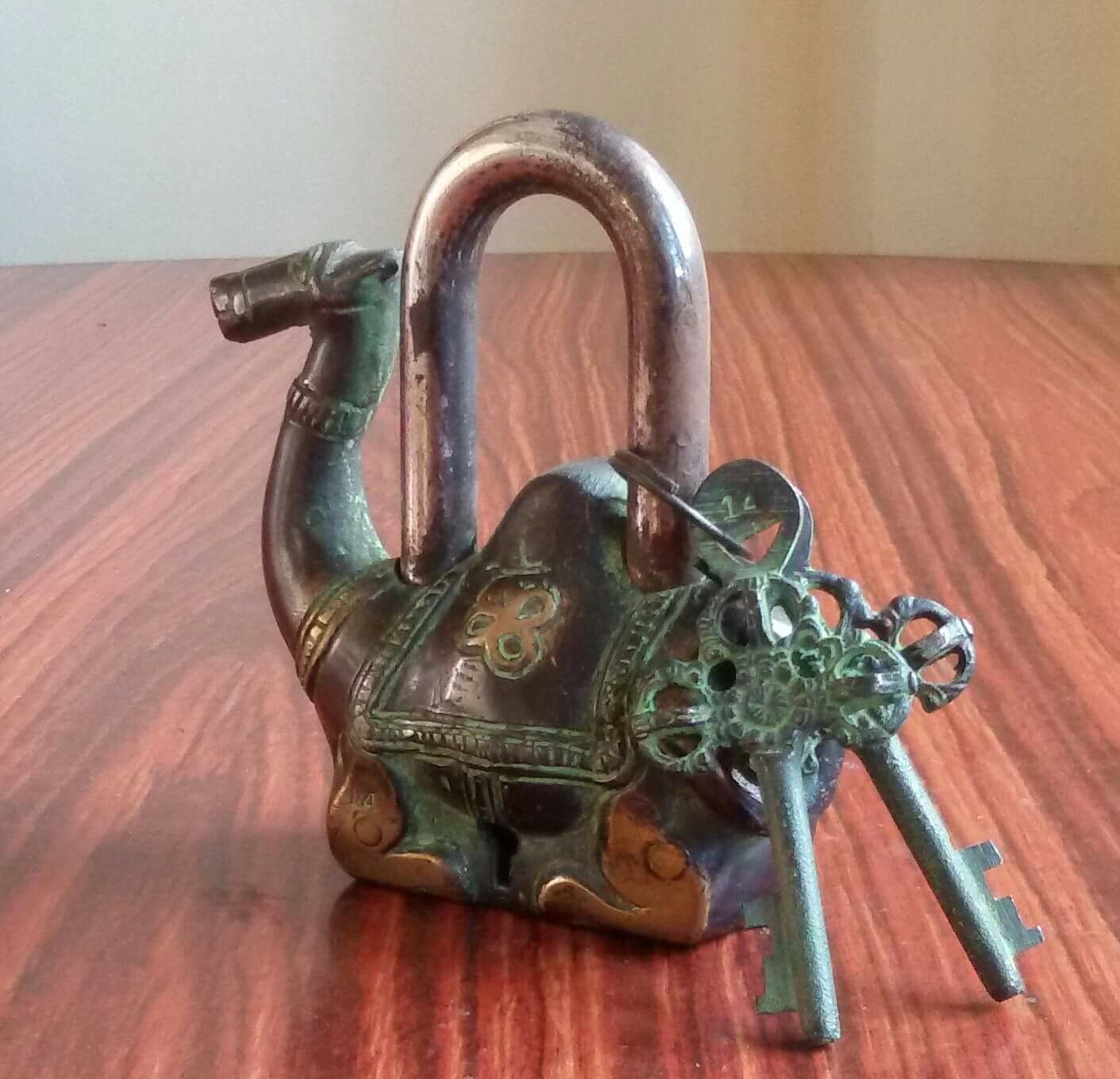 Traditional Camel Door Lock & Keys - Etsy
