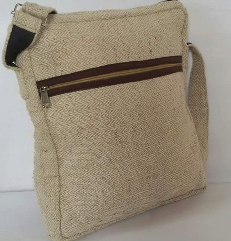 Hemp Side Hand Bag