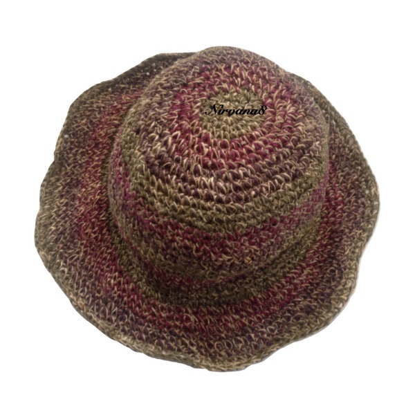 THC Free Bohemian Hemp Sun Hat