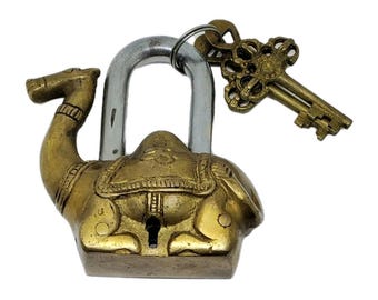 Traditional Camel Door Lock & Keys