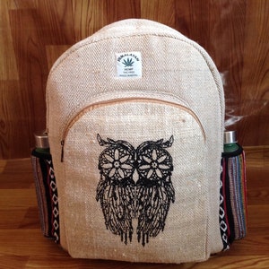 Large Hemp Backpack