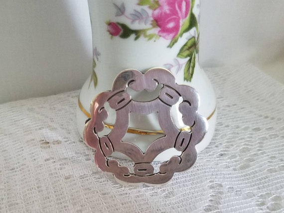 TP-35 925 Taxco Mexico Silver Brooch